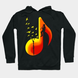 Music Clarinet Player Hoodie